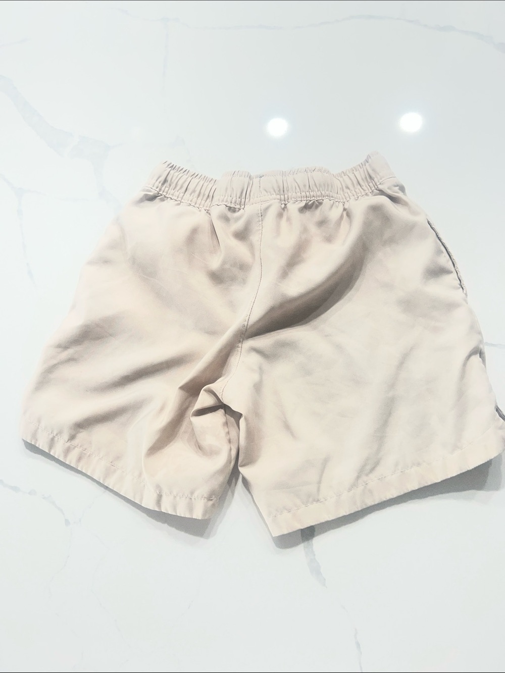 Nike Kids Light Tan Athletic Shorts - Picture 2 of 3